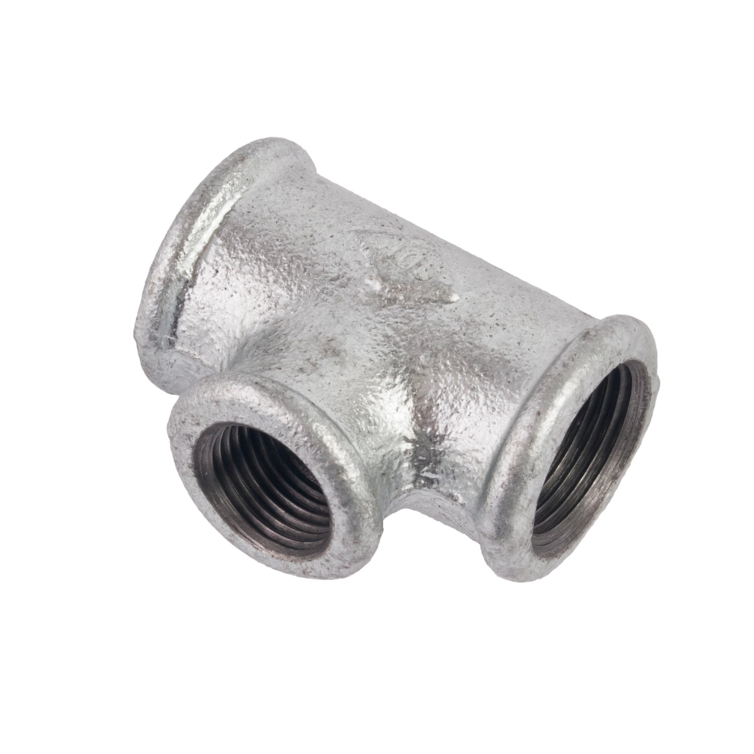Invena Trójnik B1 GW ocynkowany 1" x 1/2" x 1"