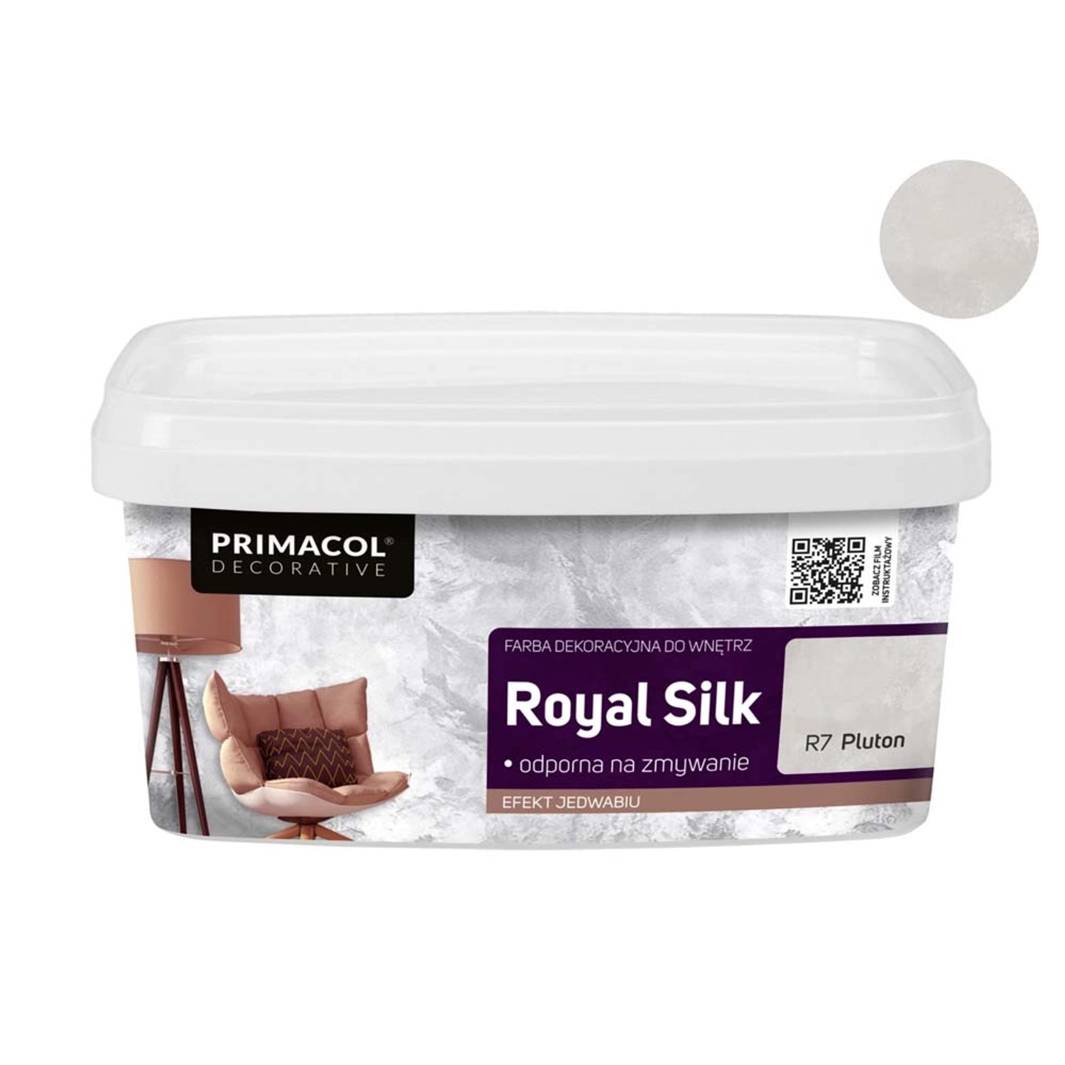 Primacol Farba dekoracyjna Royal Silk Pluton 1 kg