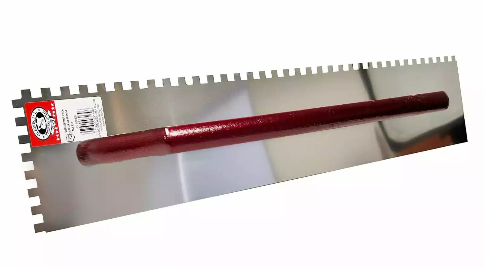 OLEJNIK PACA NIERDZEWNA TYP SZWAJCARSKI 580X130MM ZĄB 8MM UCHWYT DREWNIANY