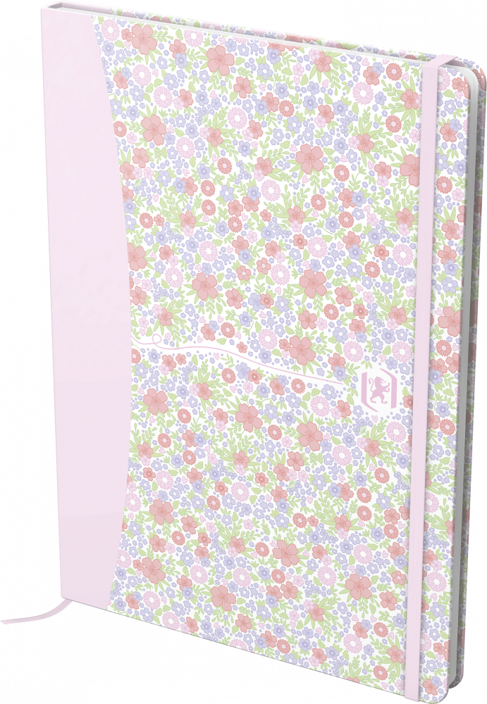 Notatnik w linie Oxford Floral, A5, twarda oprawa, 80 kartek, mix wzorów