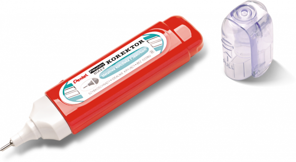 Korektor w piórze Pentel ZLC31, 12ml