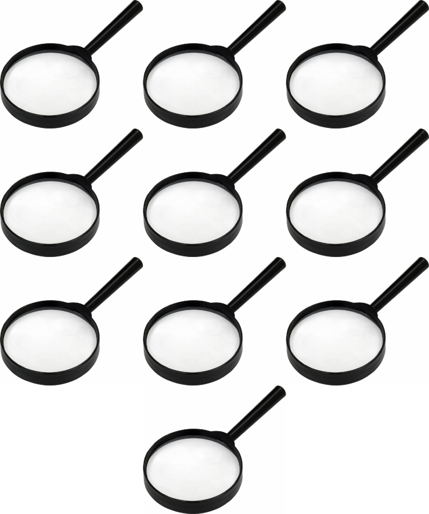 10x Lupa Grand, 75mm, czarny