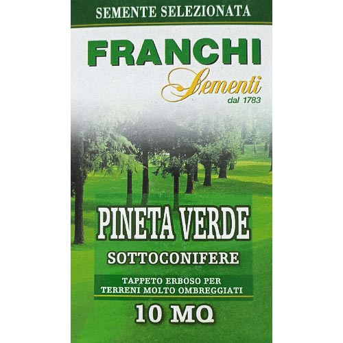 1 pac, Gazon Franchi Sementi Pineta Verde - Semințe: Mod de ambalare: 250 g