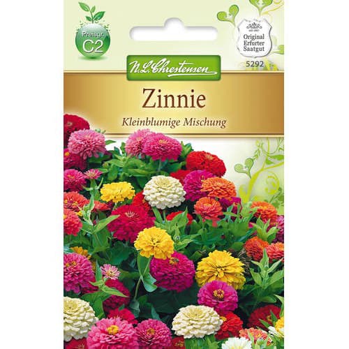 1 pac, Zinnia (Cârciumăreasă) pitică, mix multicolor - Semințe: Mod de ambalare: 1 pac