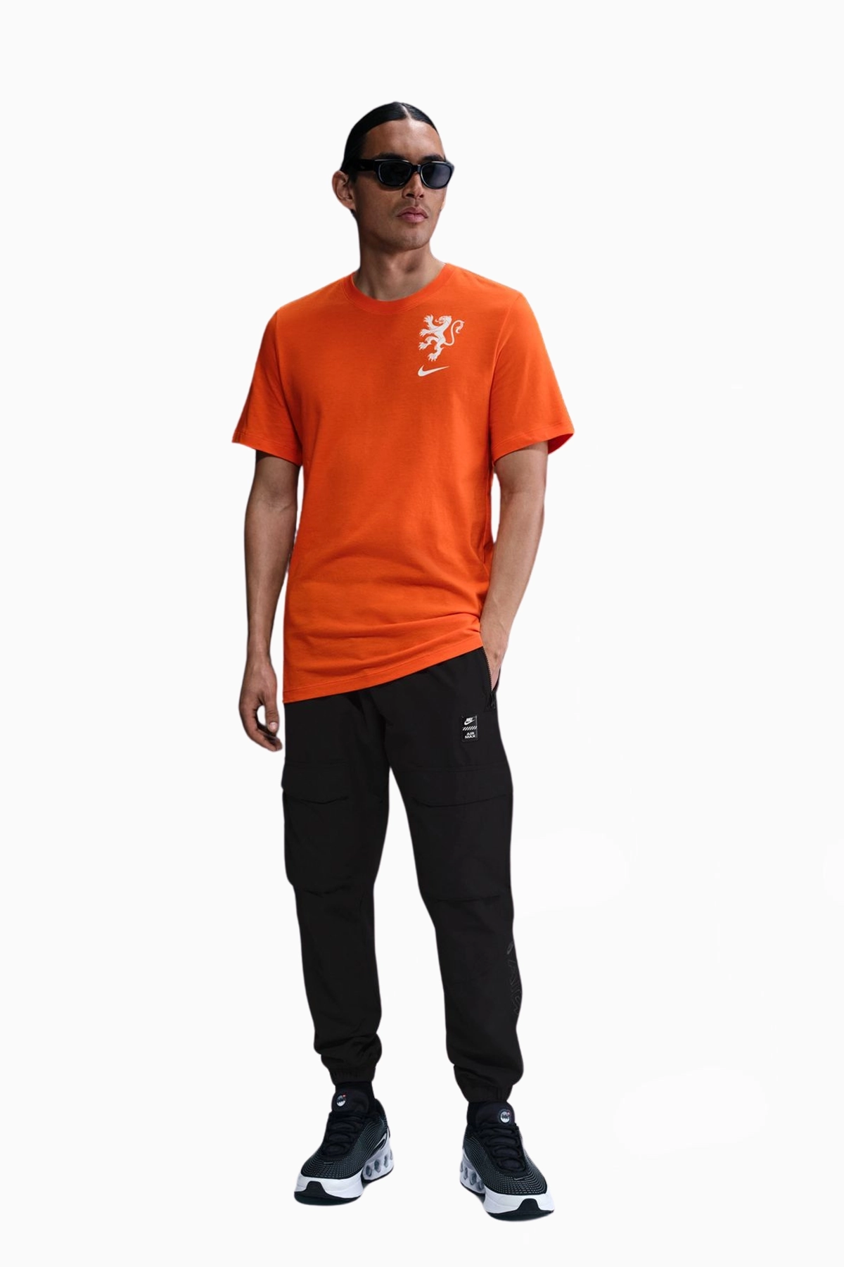 Koszulka Reprezentacji Holandii Nike 2025 Crest Tee - Pomarańczowy