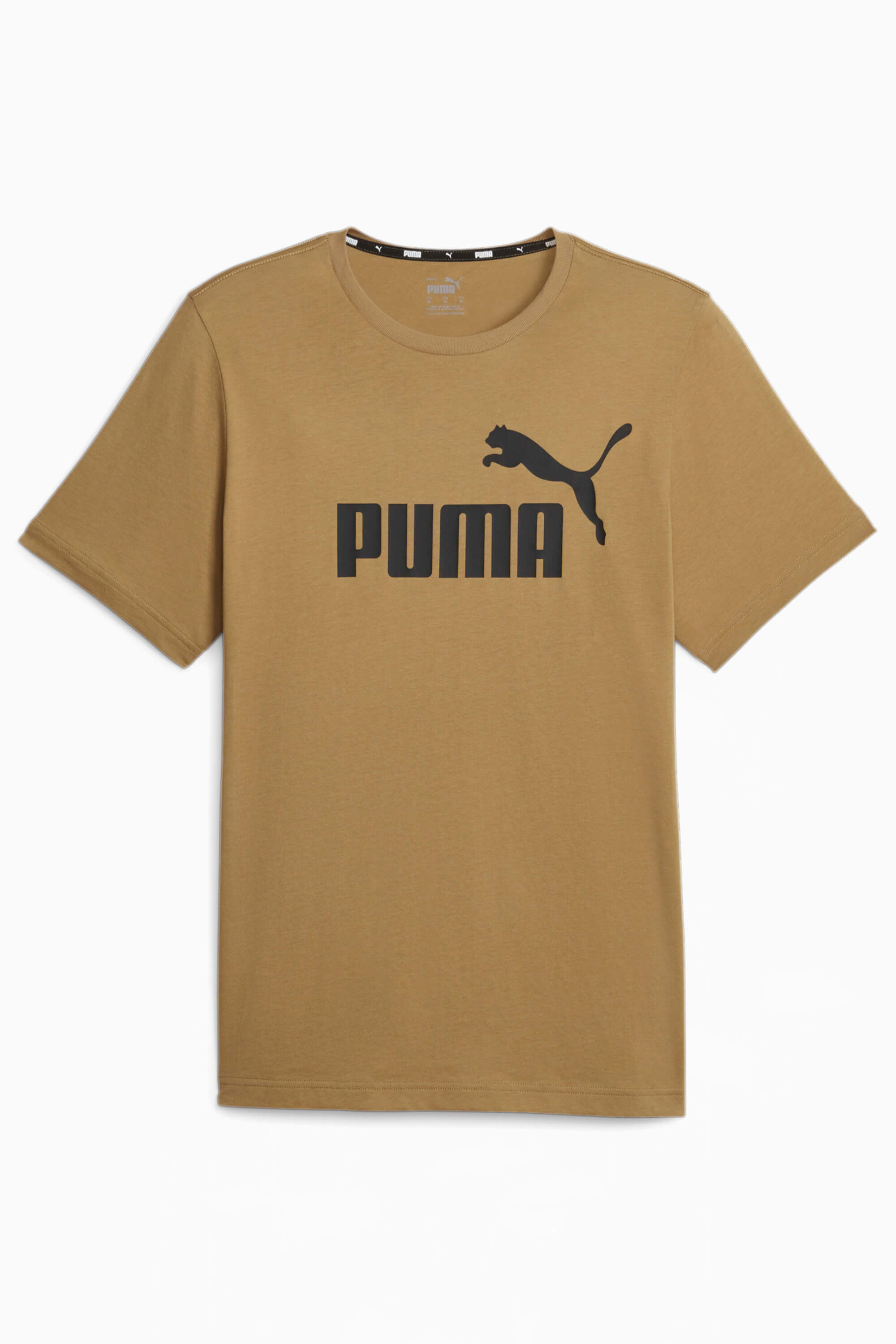 Koszulka Puma Essentials Logo - Brązowy