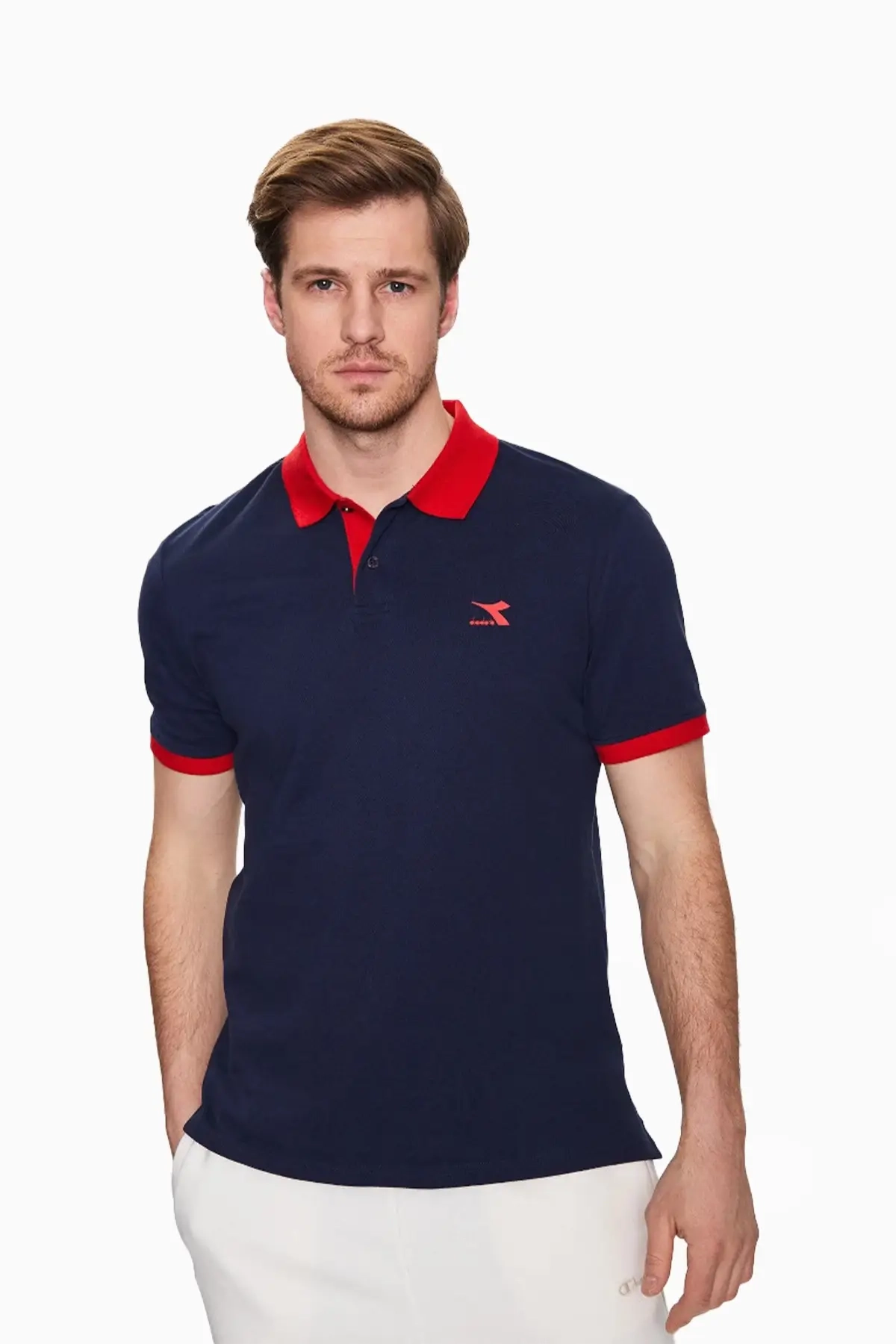 Koszulka Diadora Core Polo - Granatowy