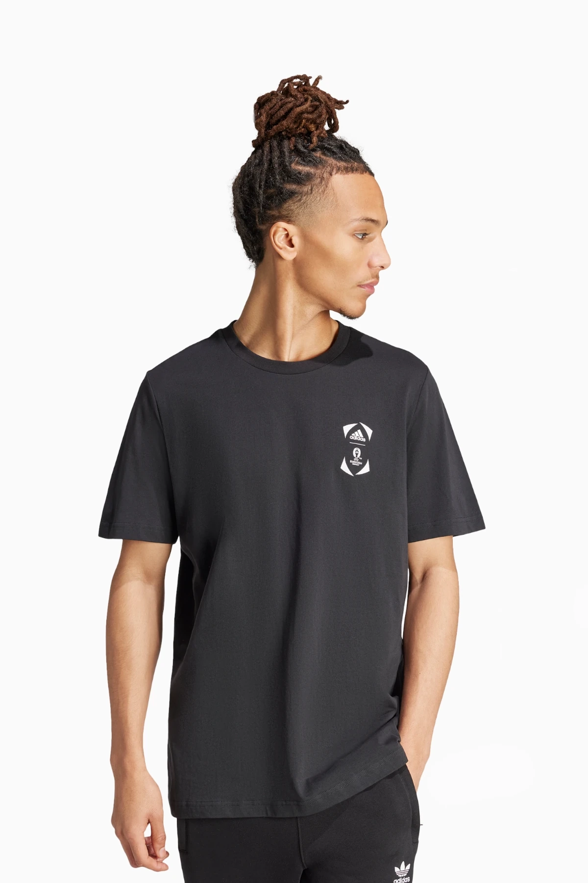 Koszulka adidas Euro 2024 Stadium Tee - Czarny