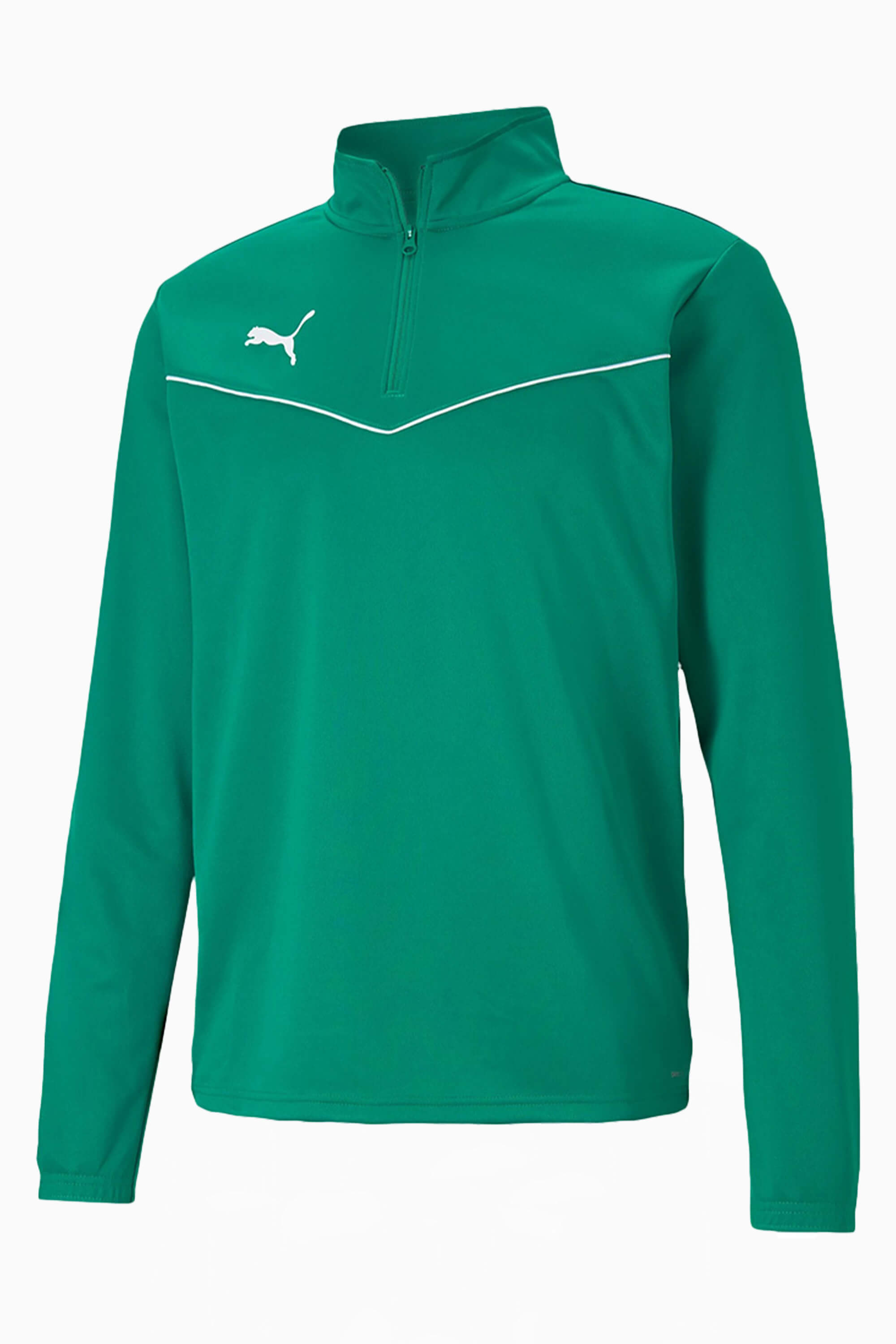Bluza Puma teamRISE 1/4 Zip Top Junior - Zielony
