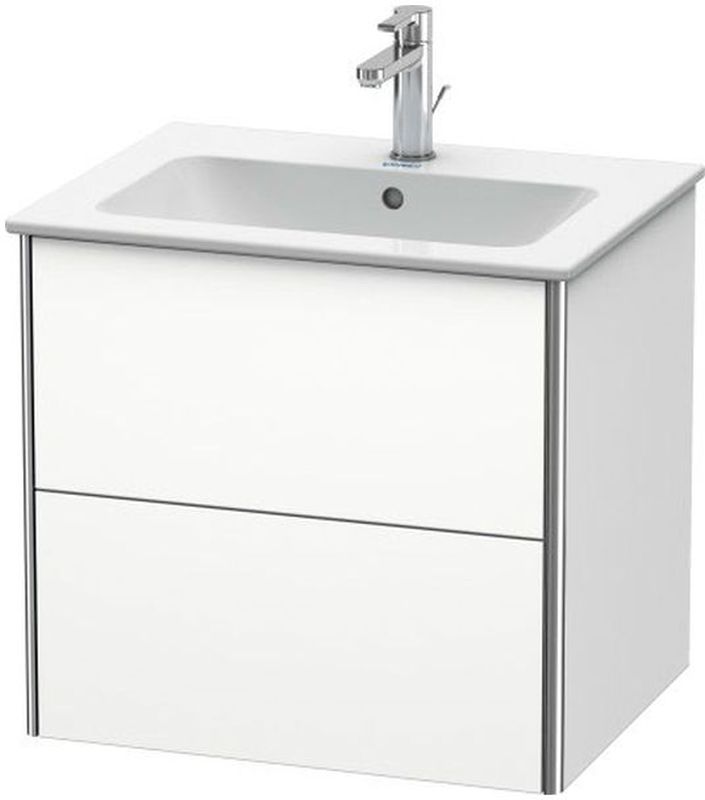 Duravit XSquare szafka 61 cm podumywalkowa wisząca biały mat XS417101818