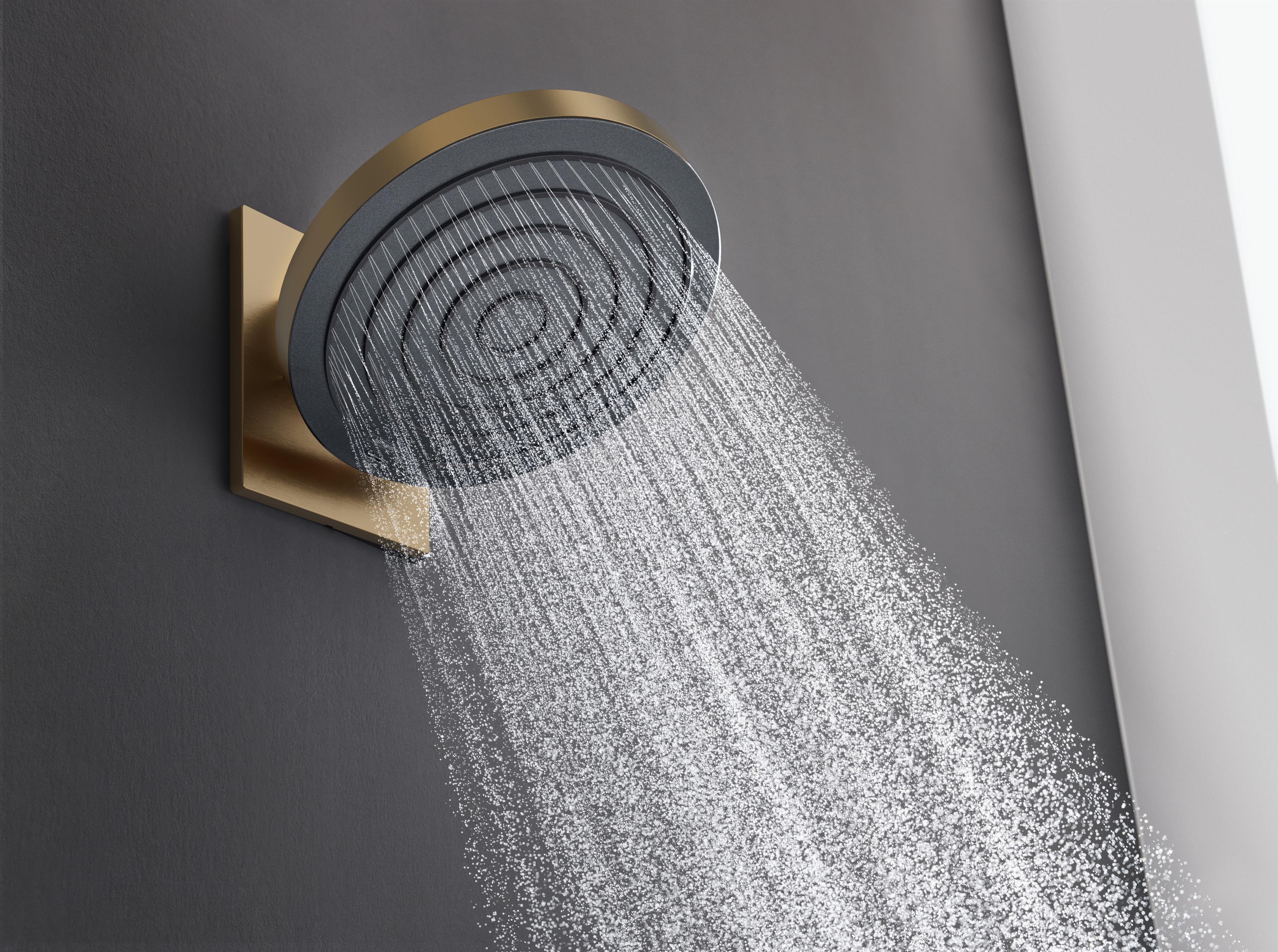 Hansgrohe Pulsify S deszczownica 26 cm okrągła brąz szczotkowany 24140140 - Wysyłka w 24h