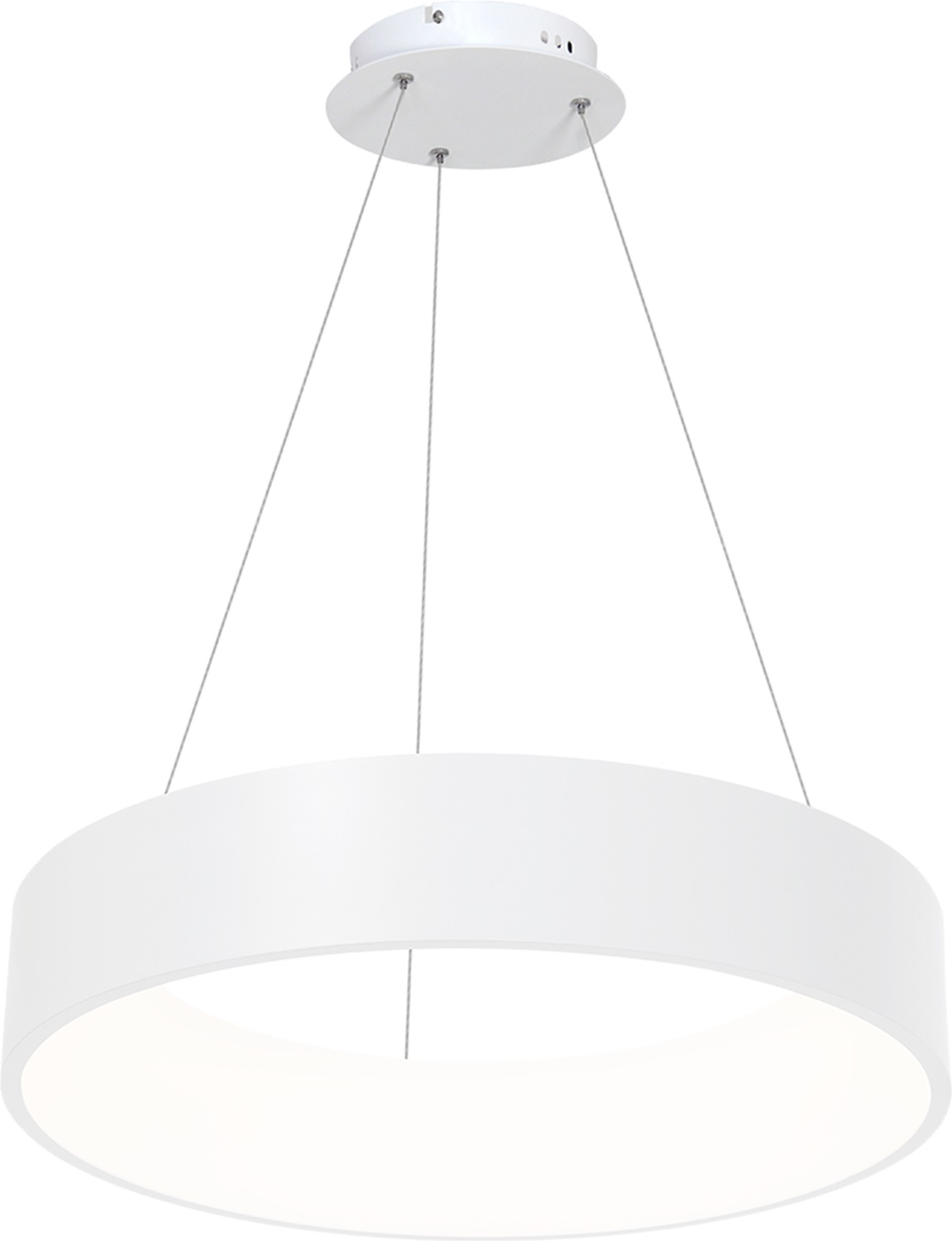 Milagro Ohio lampa wisząca 1x24W biała ML6357