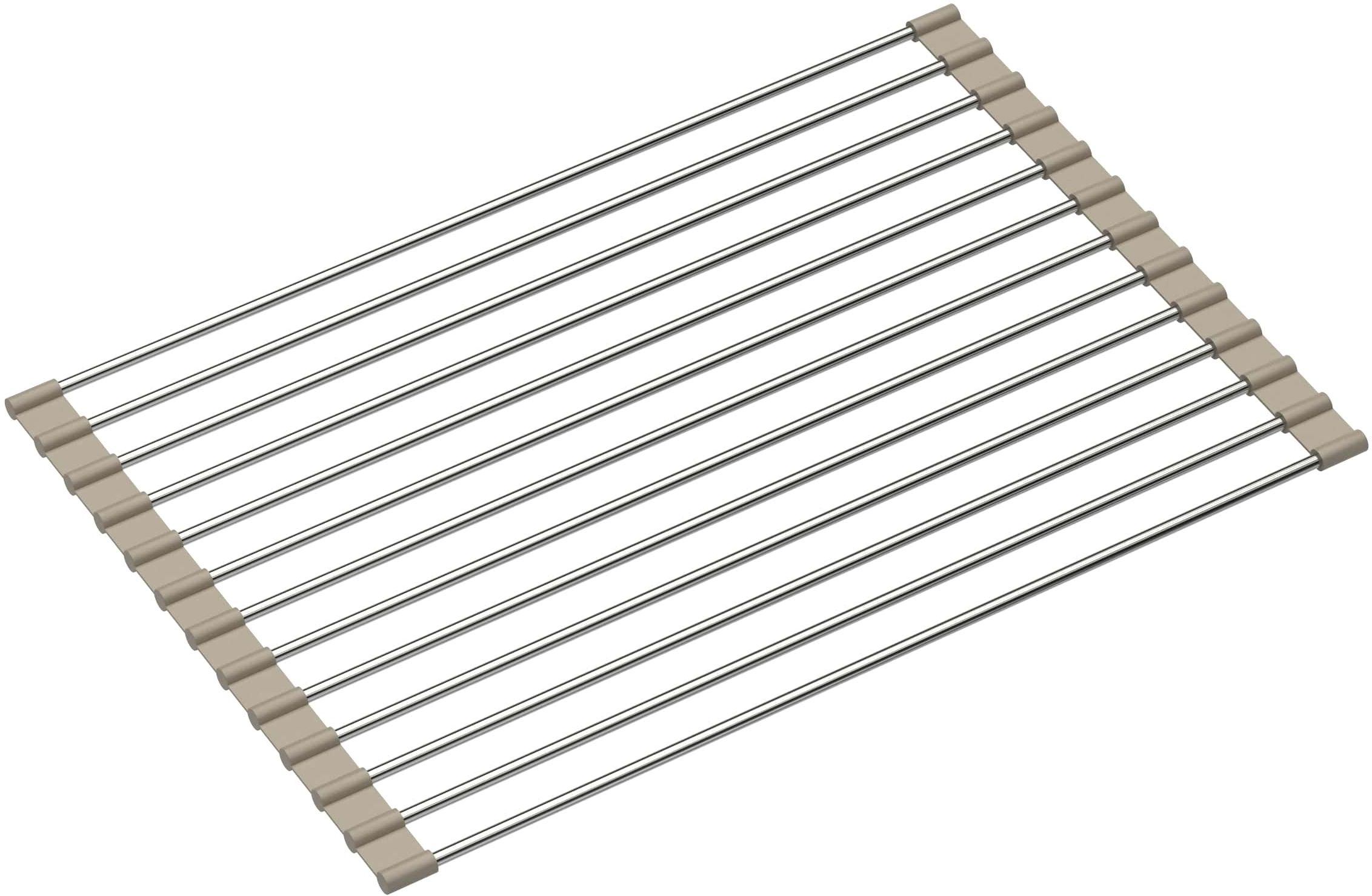 Quadron Q mata ociekowa 38x25 cm stal/beż R3825BE_MP - Wysyłka w 24h