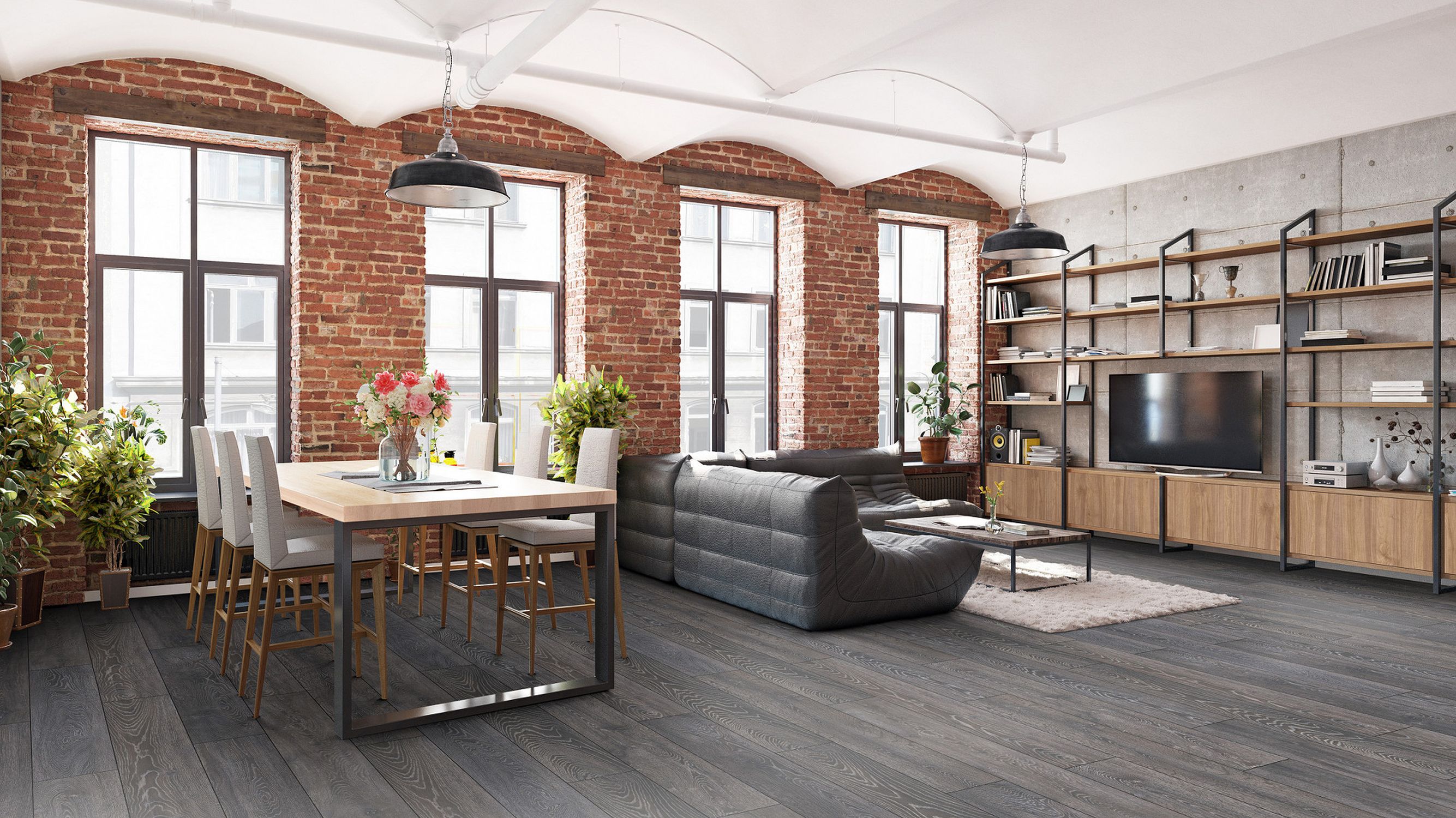 Krono Original Atlantic 12 panel laminowany 128,5x19,2 cm drewno ciemne ATL12-5541P - Wysyłka w 24h