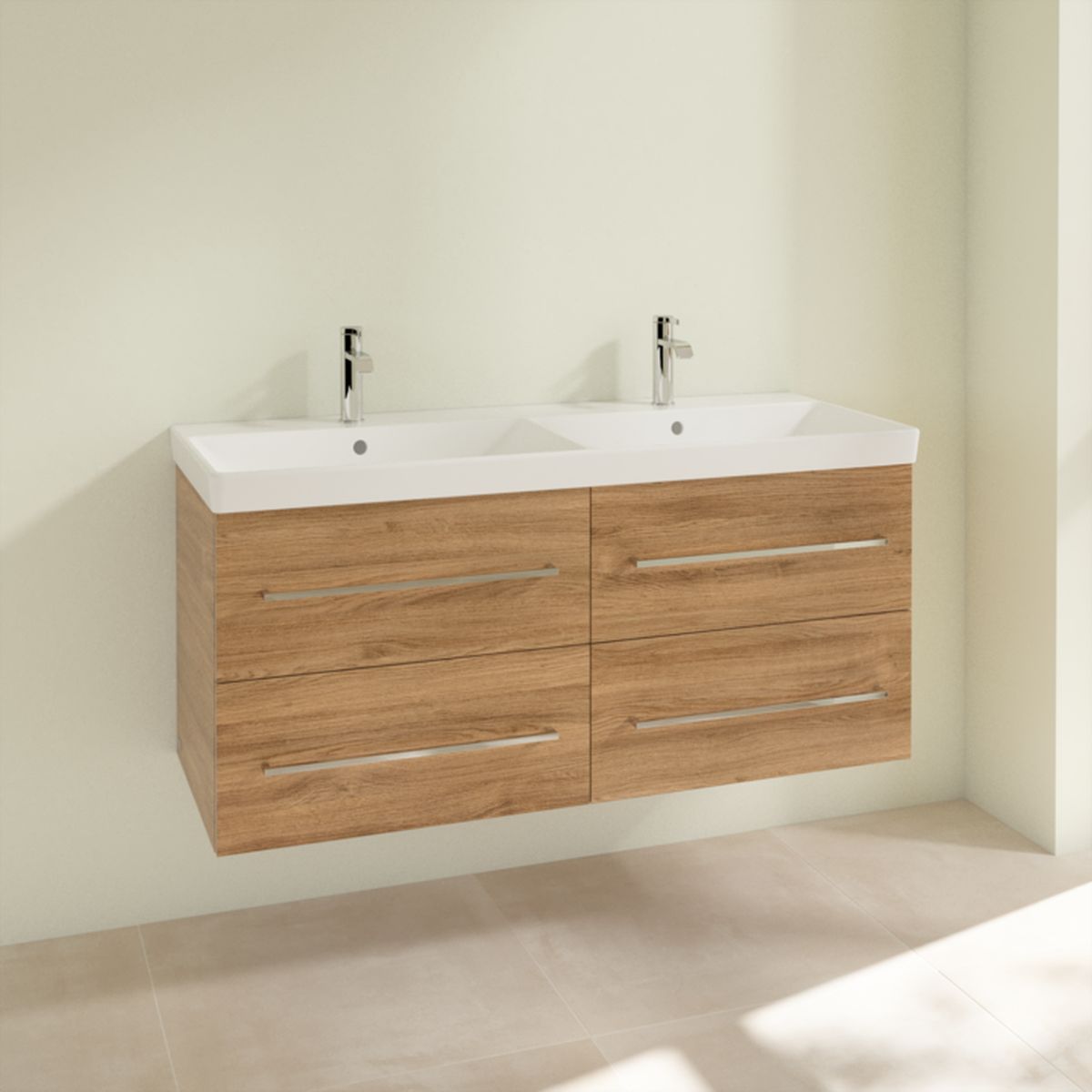 Villeroy & Boch Avento szafka 118 cm podumywalkowa wisząca Oak Kansas A89300RH