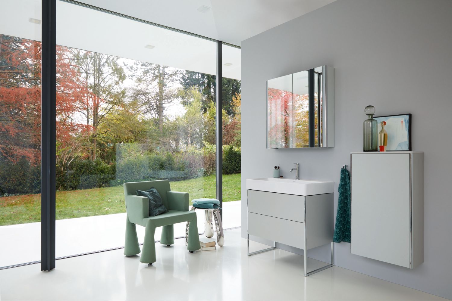 Duravit DuraSquare umywalka 80x47 cm meblowa prostokątna biała 2353800070