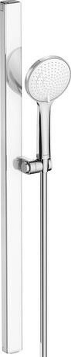Duravit MinusFlow zestaw prysznicowy ścienny chrom-biały UV0682004005