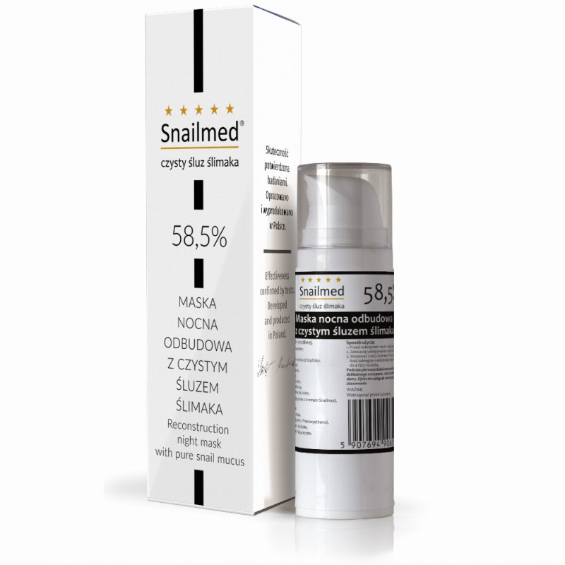 Snailmed Maska z kwasem hialuronowym 50 ml