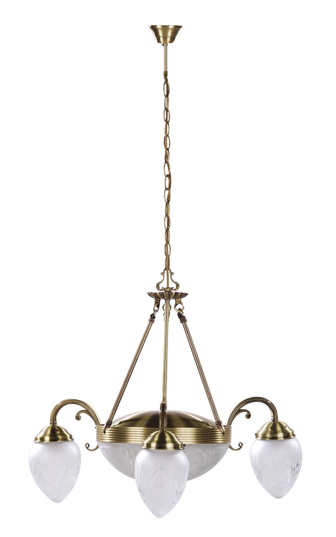 Darmowa Dostawa - Lampa wisząca 5x60 W mosiądz Rabalux Annabella 8633