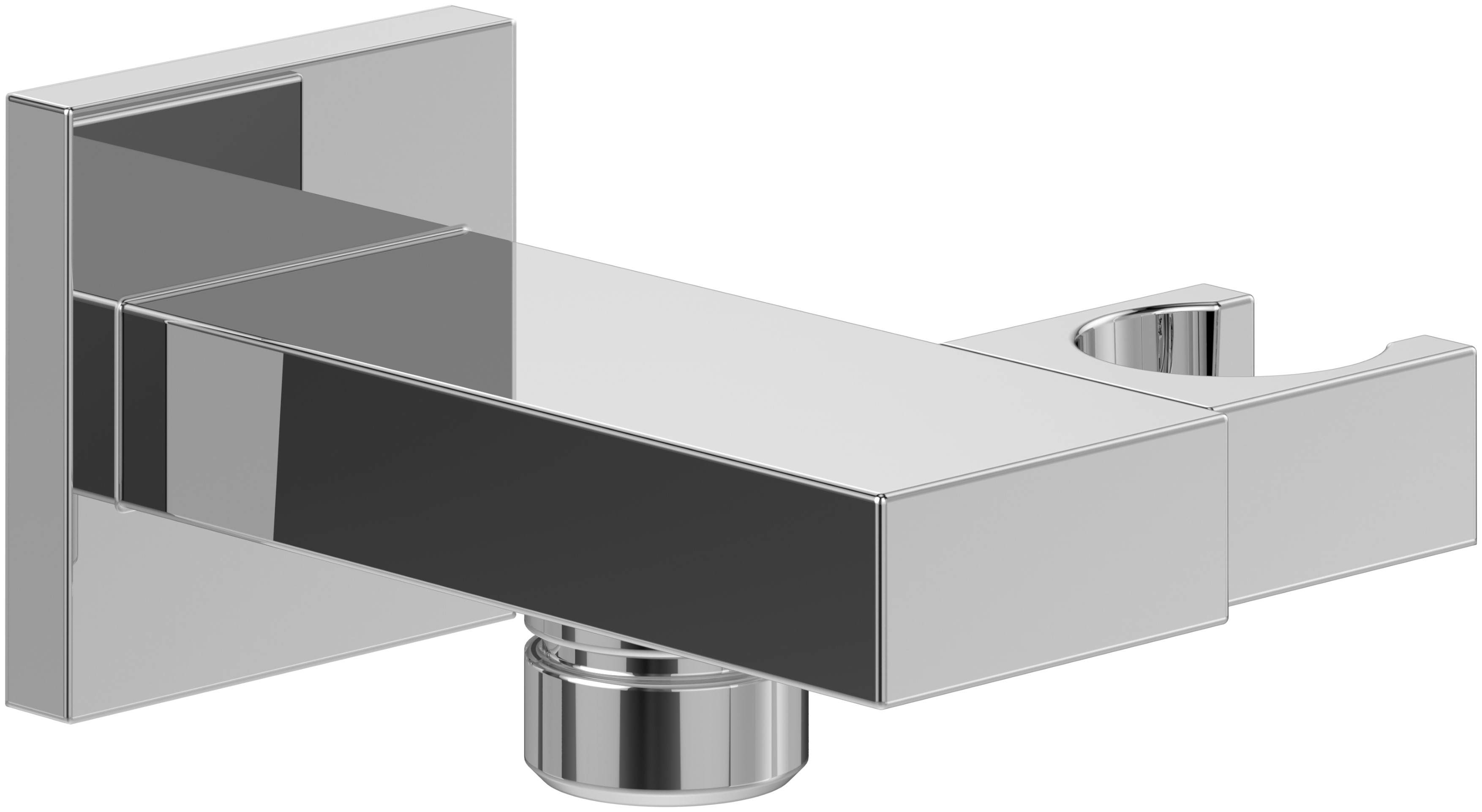 Darmowa Dostawa - Przyłącze kątowe z uchwytem chrom Villeroy & Boch Universal Showers TVC00046300061