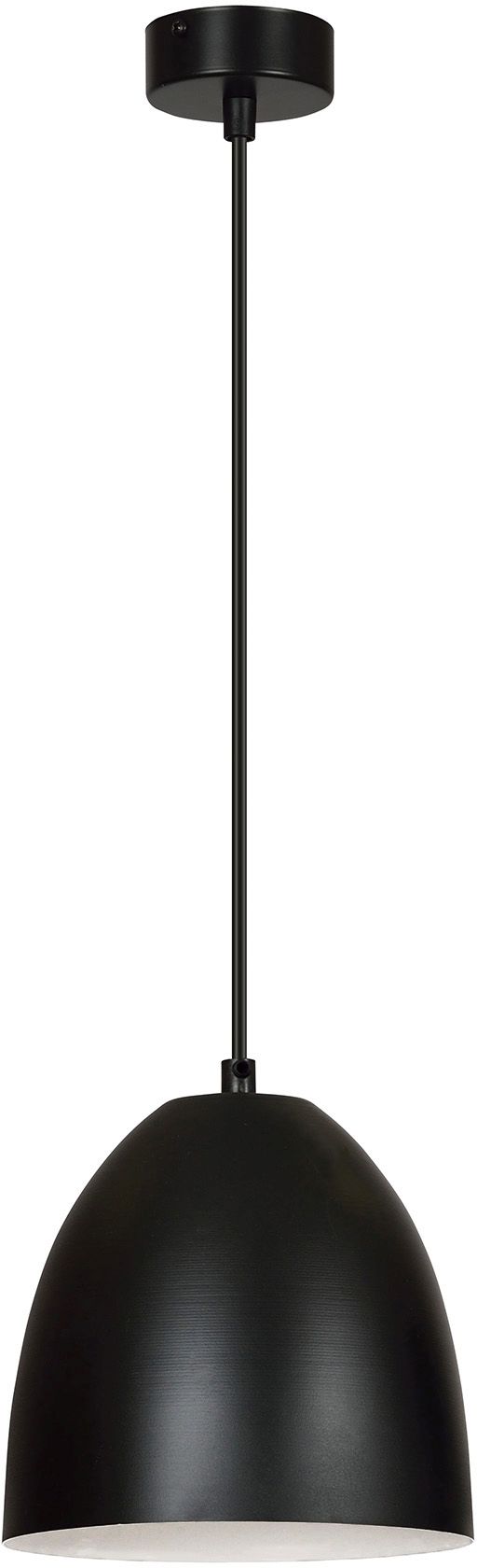 Darmowa Dostawa - Lampa wisząca 1x15 W biała-czarna Emibig Lenox 3911