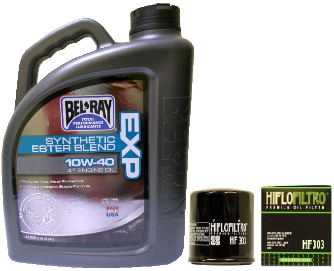 BEL-RAY EXP 10W40 4T 4L + FILTR GRATIS - Petrostar