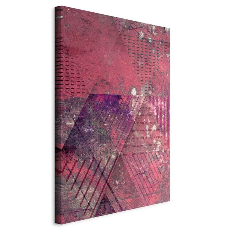 Obraz Artgeist Karmazynowa abstrakcja 80 x 120 cm płótno włoskie 1 szt