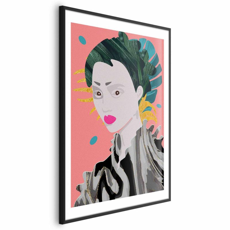 Plakat Artgeist Azjatycki styl 29,7x42 cm z ramą czarną 1 szt