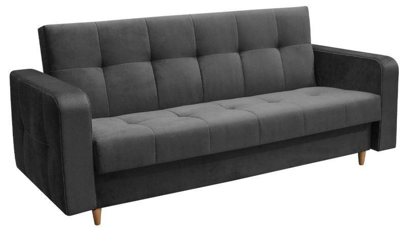 Sofa MIRJAN 24 rozkładana Scarlet stalowy szary 1 szt.