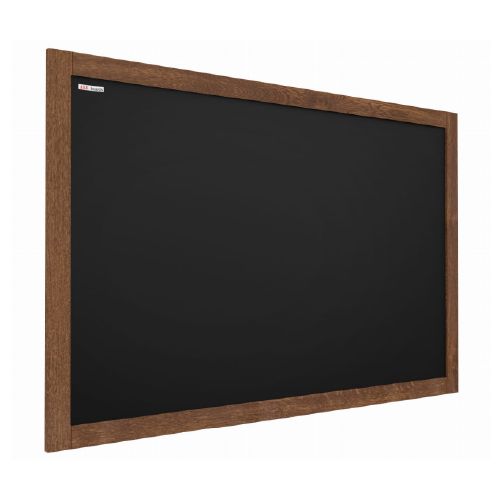 Tablica kredowa 150x100 cm ALLboards rama drewniana klasyczny brąz 1 szt.