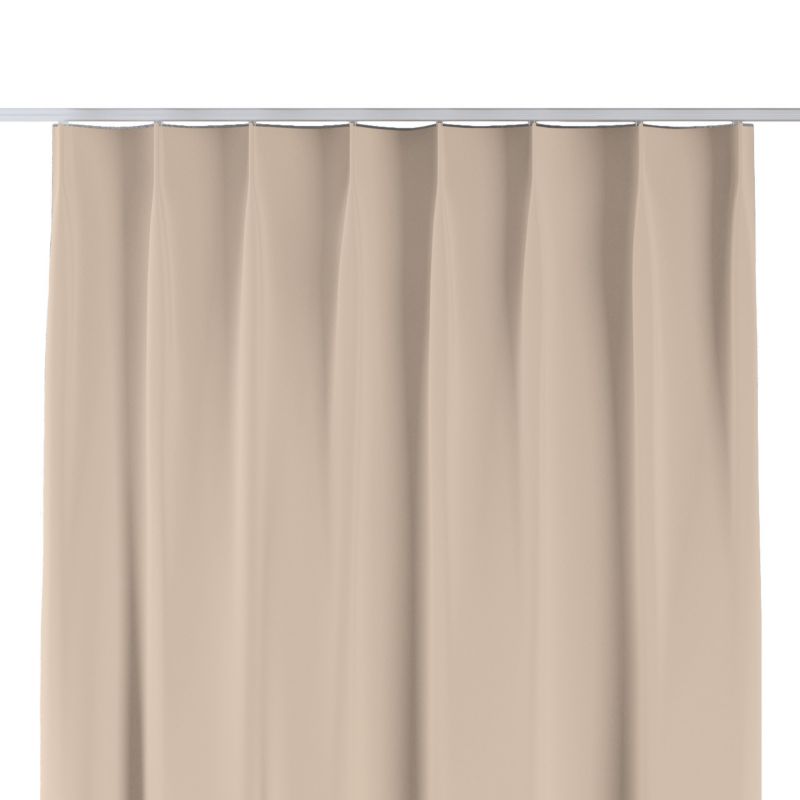 Zasłona na haczykach flex pojedynczych 140 x 260 cm Dekoria kremowy beż 1 szt.