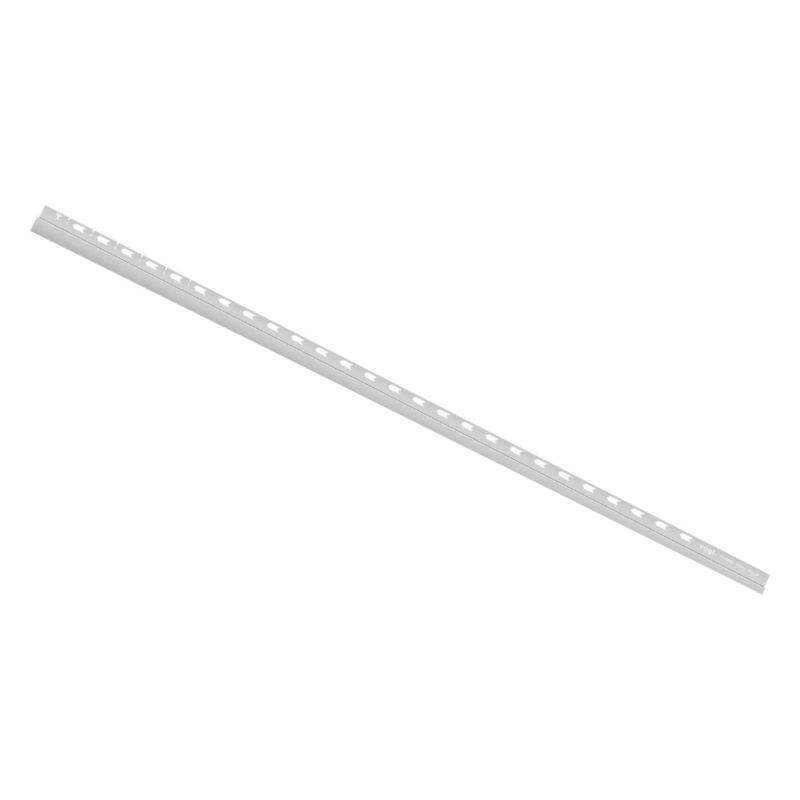 Listwa spadkowa przyścienna Vogi prawa inox 150 cm stalowa 1 szt.