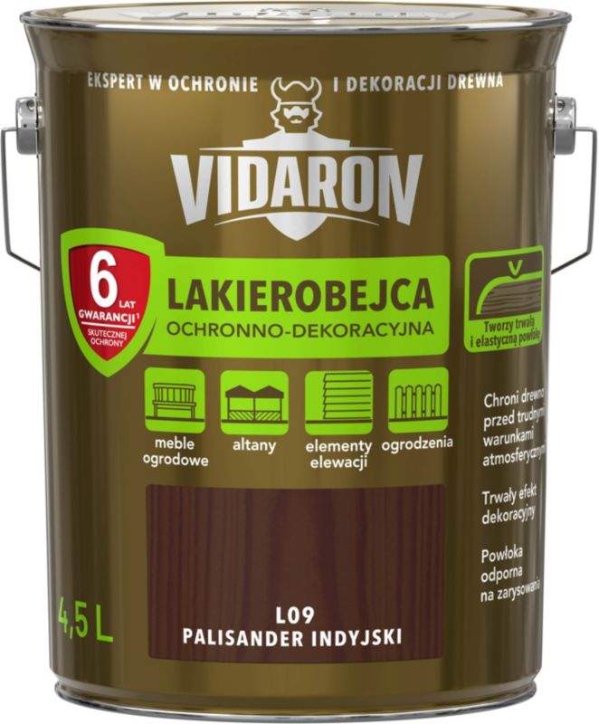 Lakierobejca Vidaron palisander indyjski 4,5 l