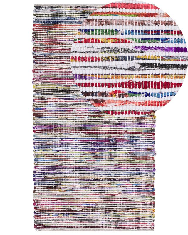 Dywan 80 x 150 cm wielokolorowy Bartin 1 szt.