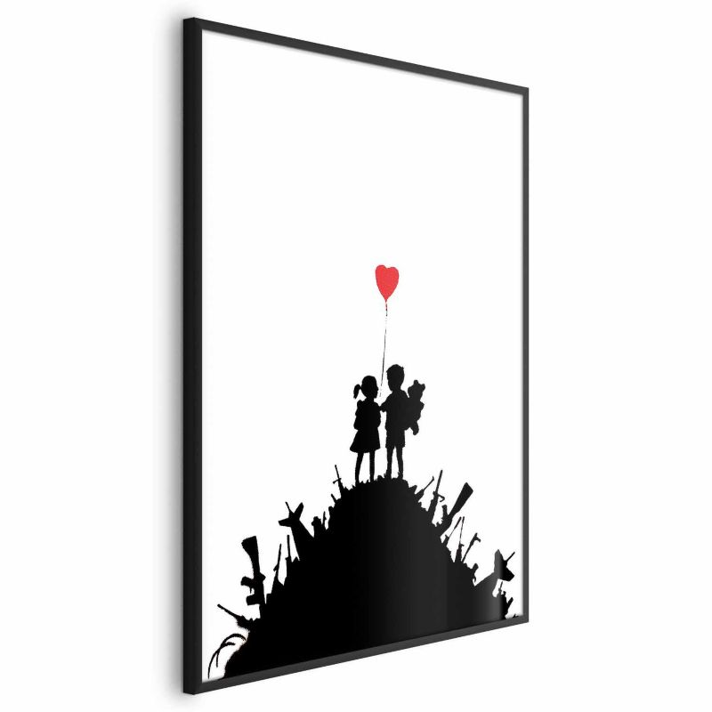Plakat Artgeist Pole bitwy 29,7x42 cm z ramą czarną 1 szt