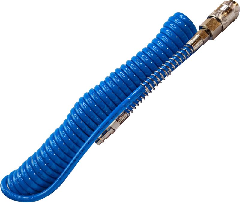 Wąż spiralny 4PRO 3/8"-5m PU