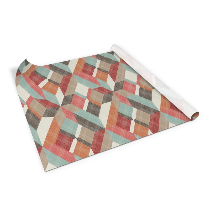 Samoprzylepna okleina Tulup 100x50 cm Patchwork retro styl 1 szt.