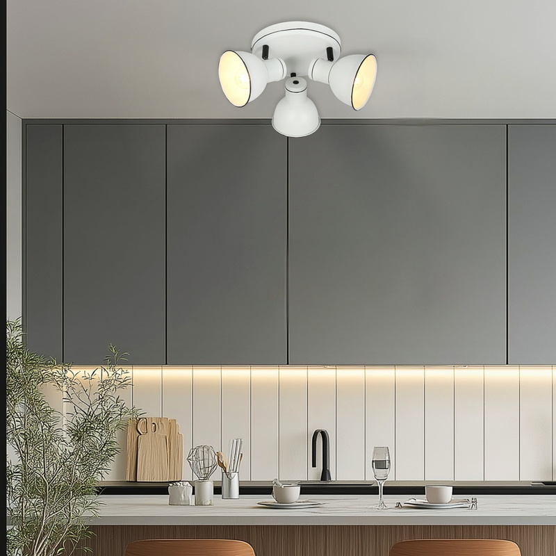 Lampa sufitowa Zumba regulowana plafon 3x40W