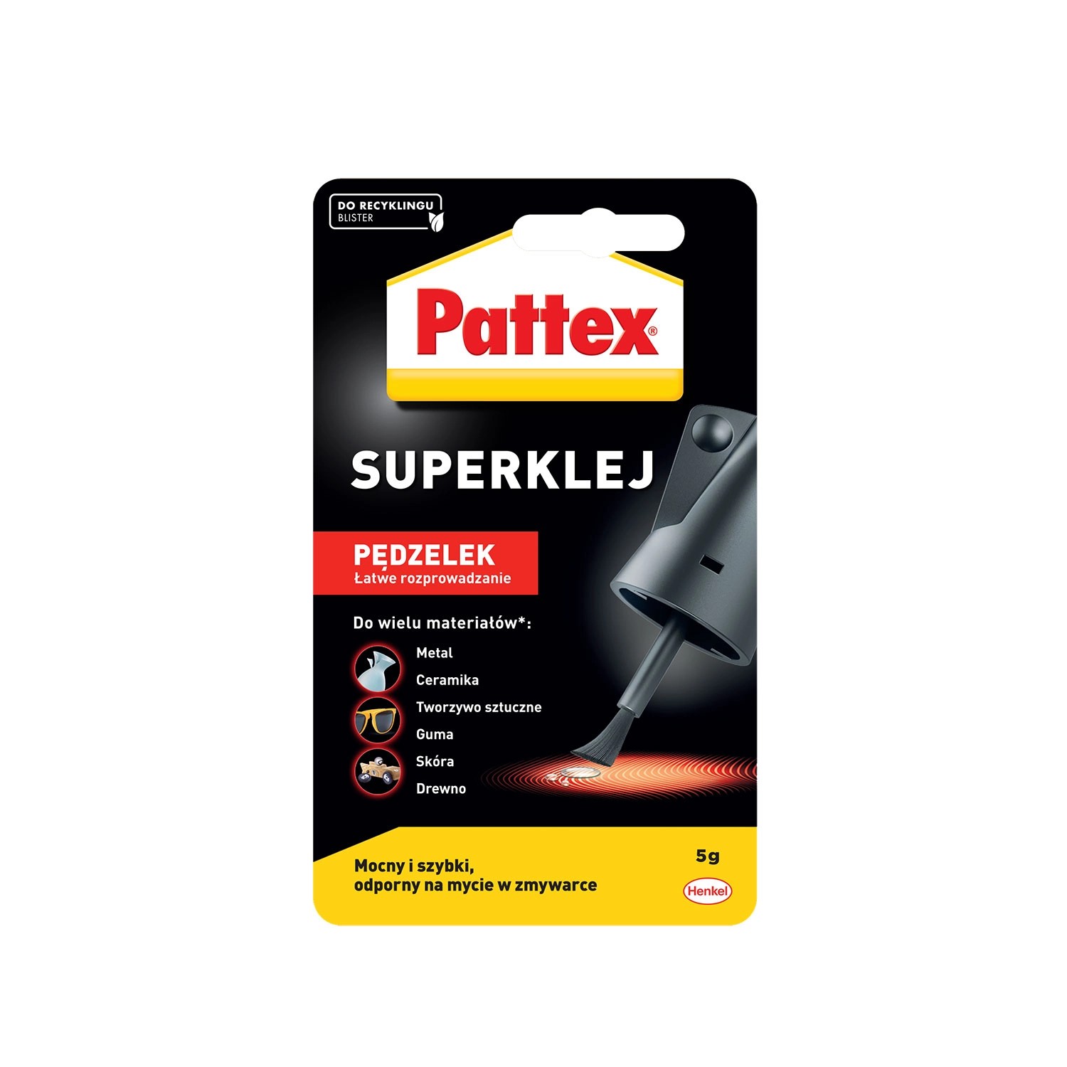 Pattex Klej S.O.S. Super z pędzelkiem 5 g