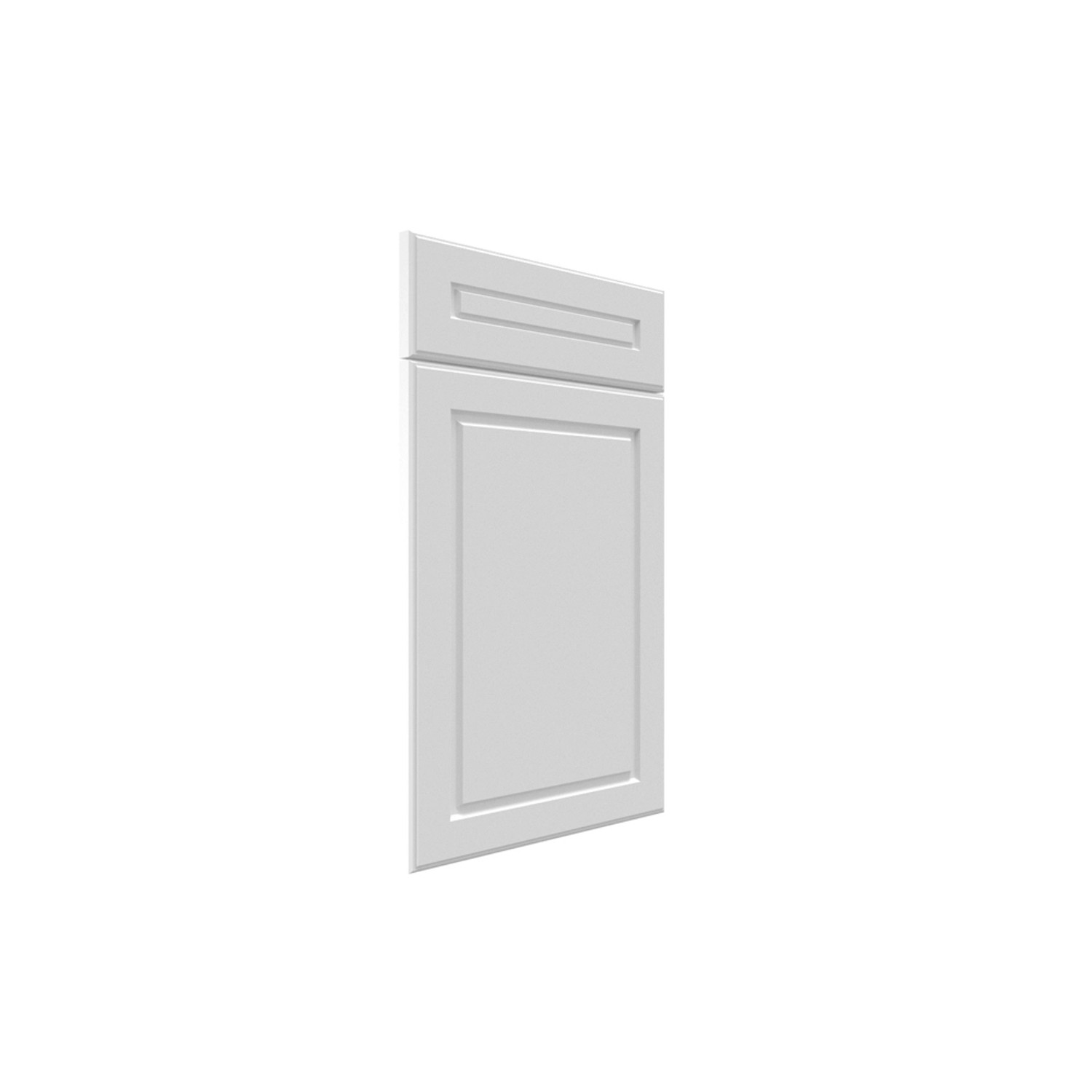 Front Modena 40 x 56 cm + Front do szuflady 40 x 14 cm biały matowy