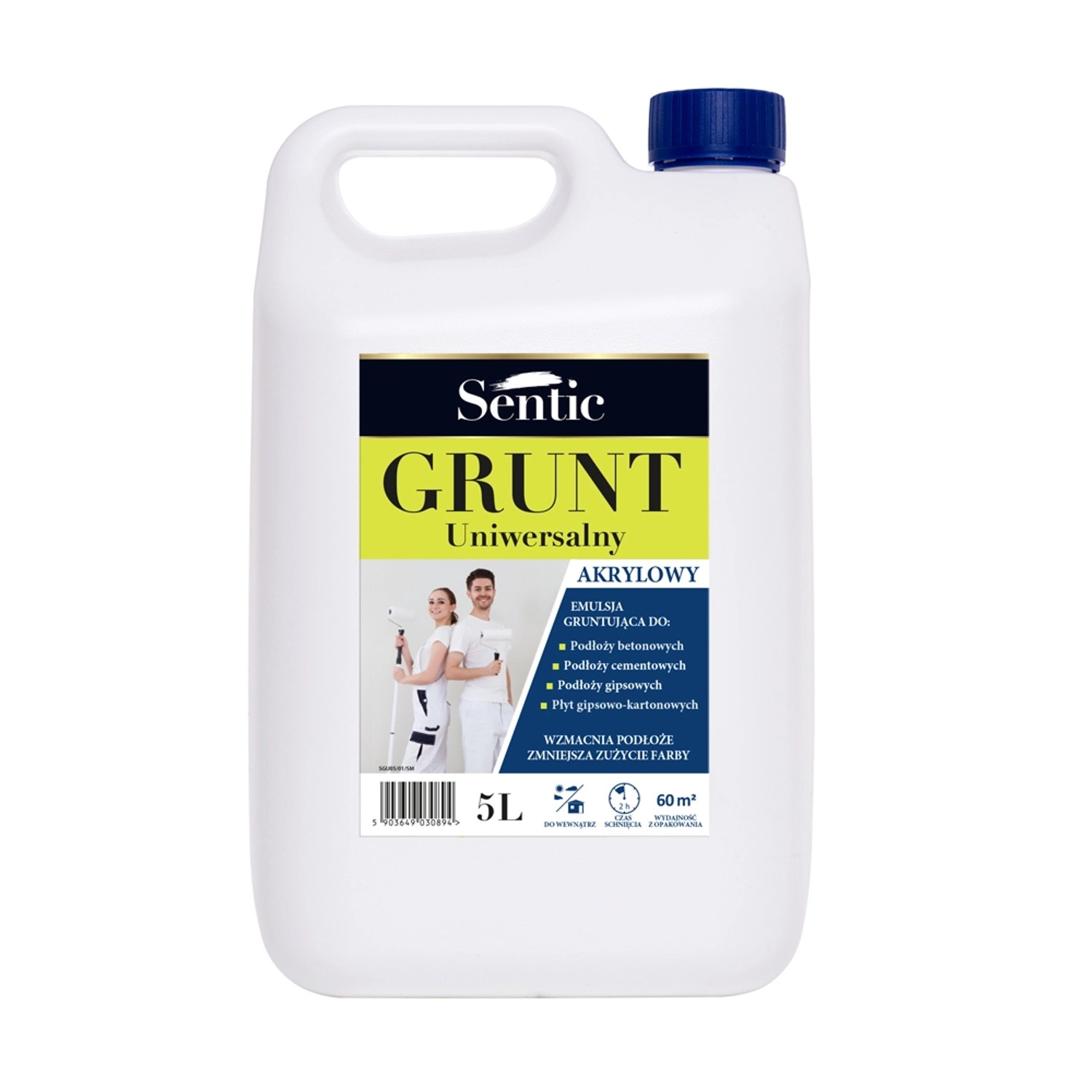 Grunt uniwersalny akrylowy 5l