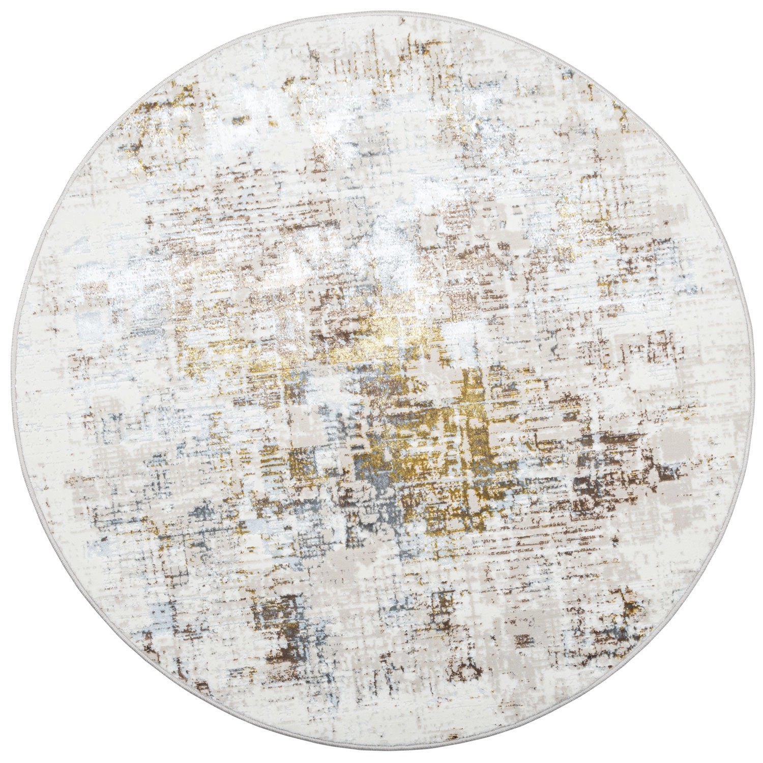 Multidecor Dywan CHARLOTTE abstrakcja śr. 120 cm beżowy