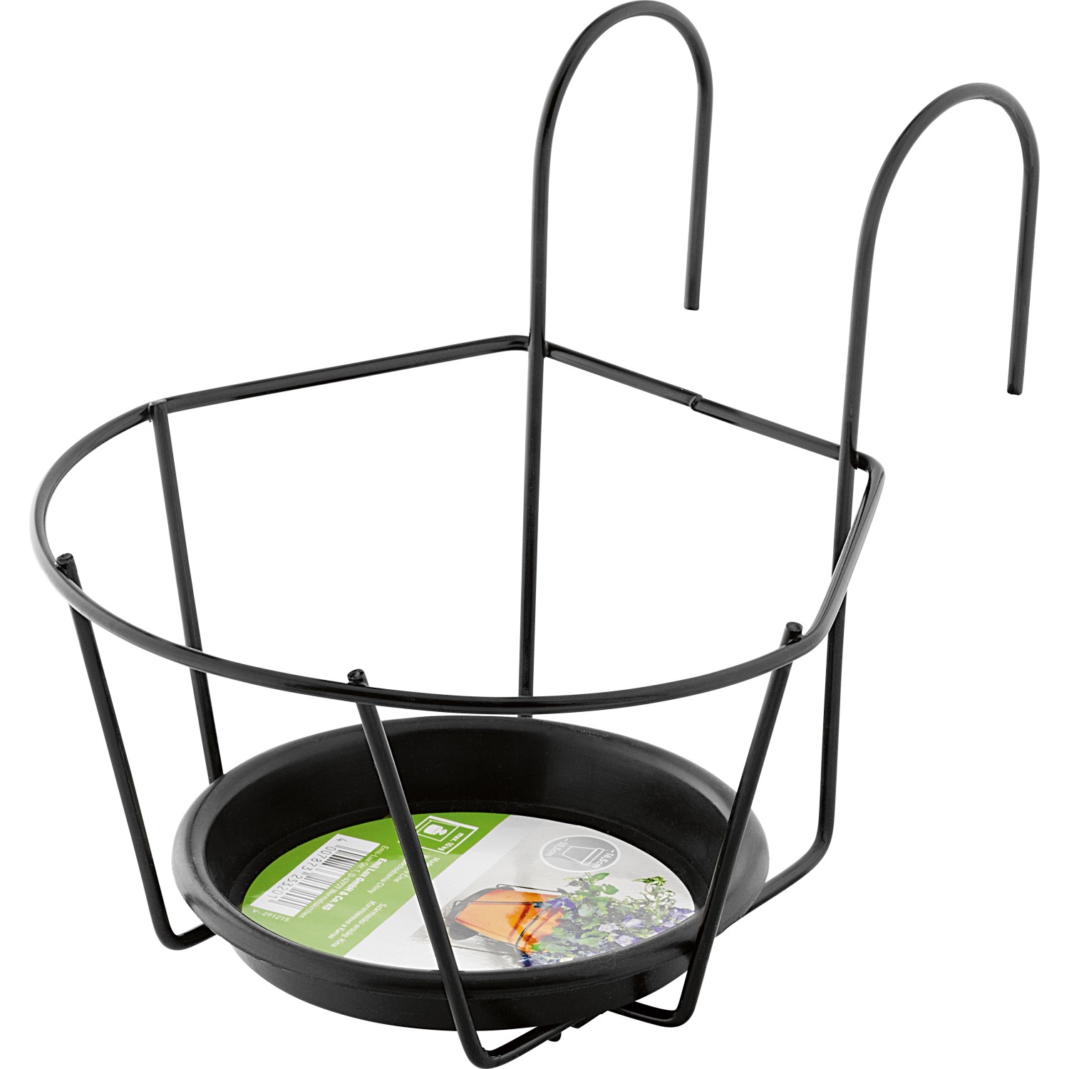OBI Uchwyt na doniczkę antracyt 20 cm