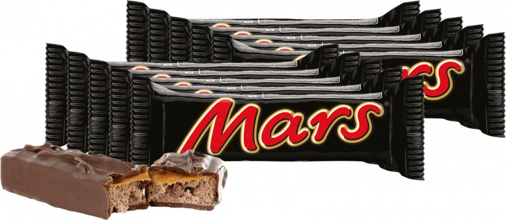 10x baton Mars, w czekoladzie, 51g