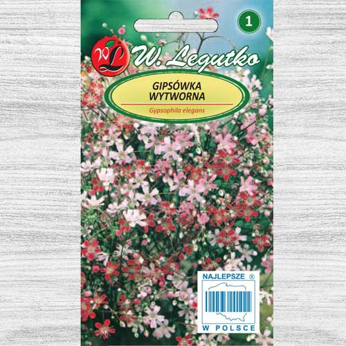 1 pac, Floarea miresei (Gypsophila) stelată, mix multicolor Legutko - Semințe: Mod de ambalare: 1 g