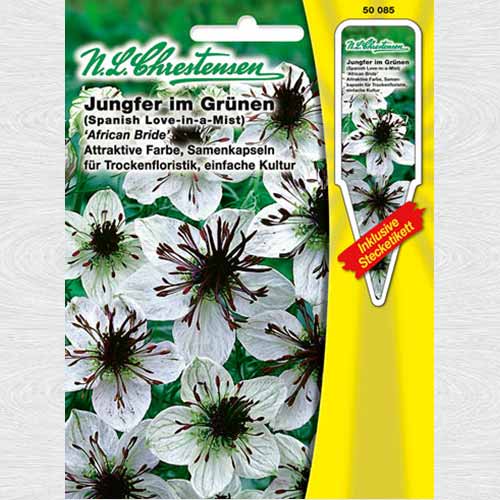 1 pac, Nigella hispanica African Bride - Semințe: Mod de ambalare: 1 pac