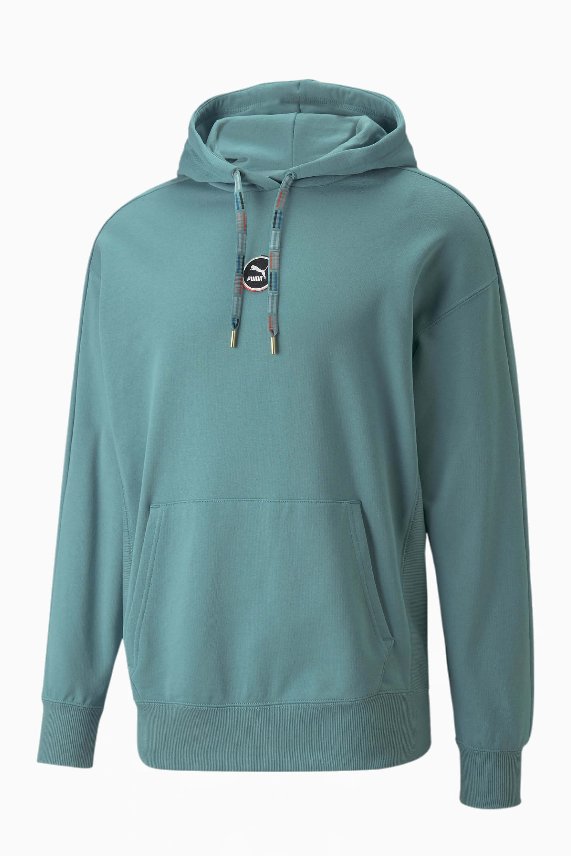 Bluza z kapturem Puma T7 GO FOR - Miętowy