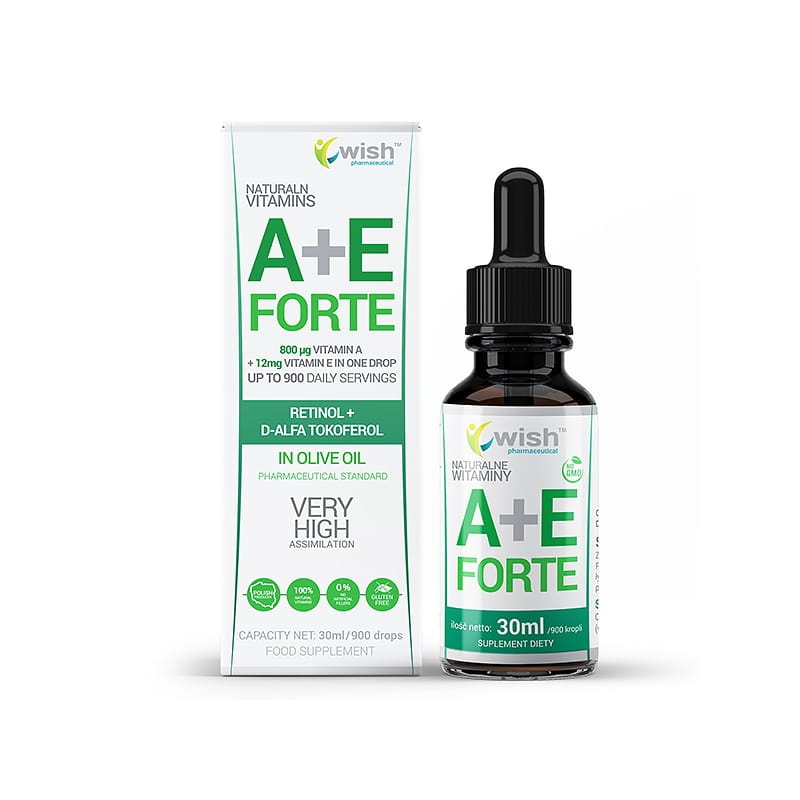 Witamina A+E FORTE 30ml Wish