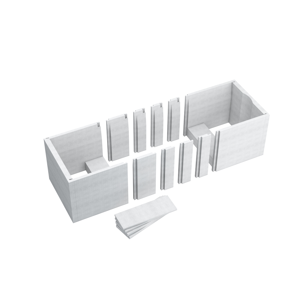 Schedpol Stabilsound nośnik styropianowy do wanny 140-170x75 cm 1.029/W - Wysyłka w 24h