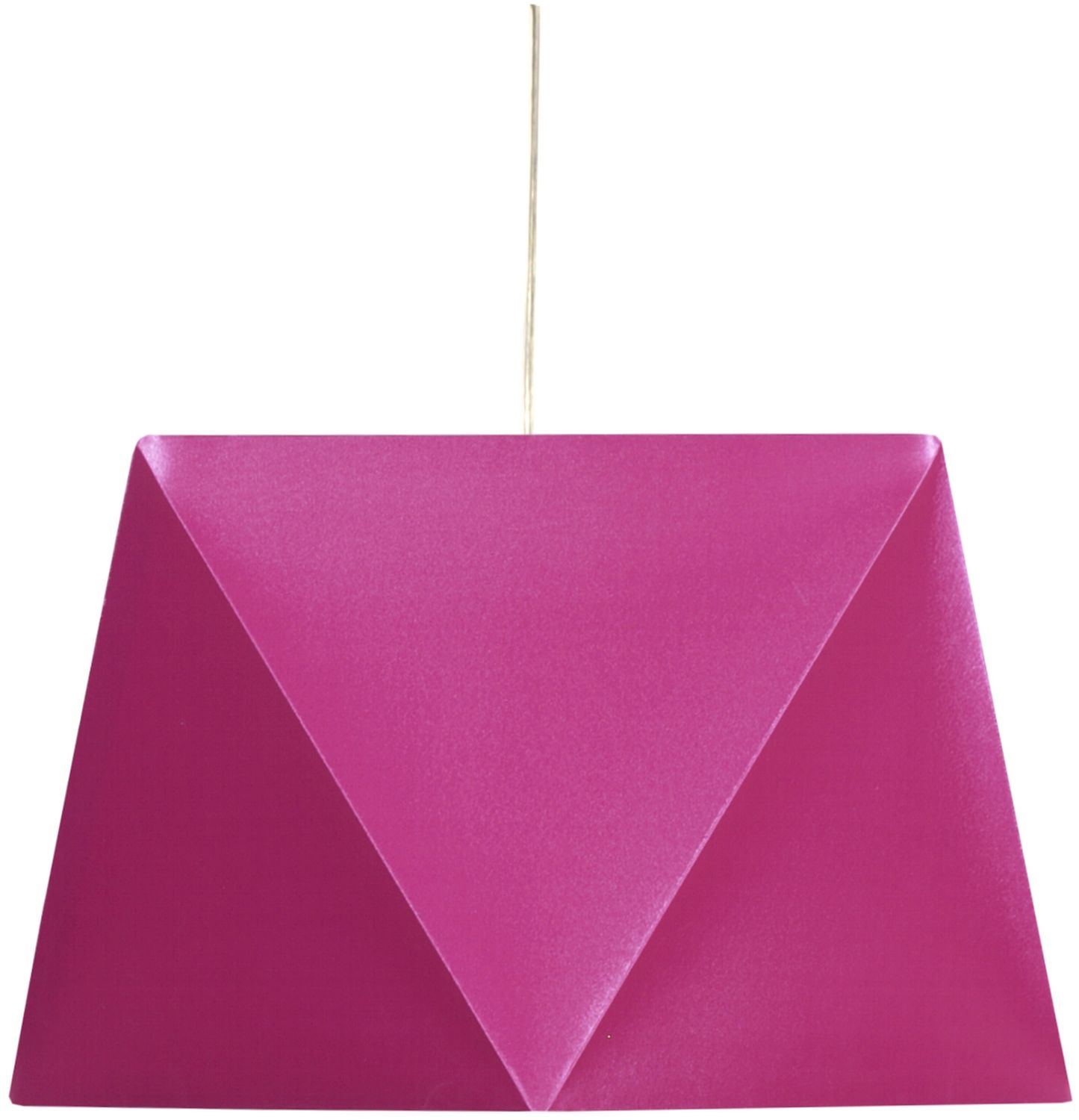 Candellux Hexagen lampa wisząca 1x60W różowa 31-03638